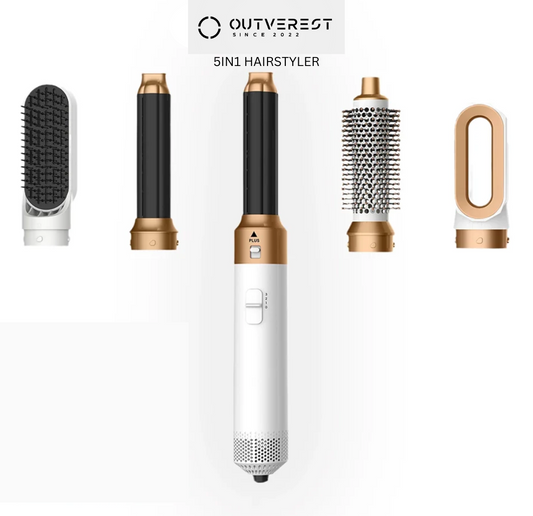 5 in 1 Hairstyler | Locken, Glätten & Trocknen mit Coanda Effekt