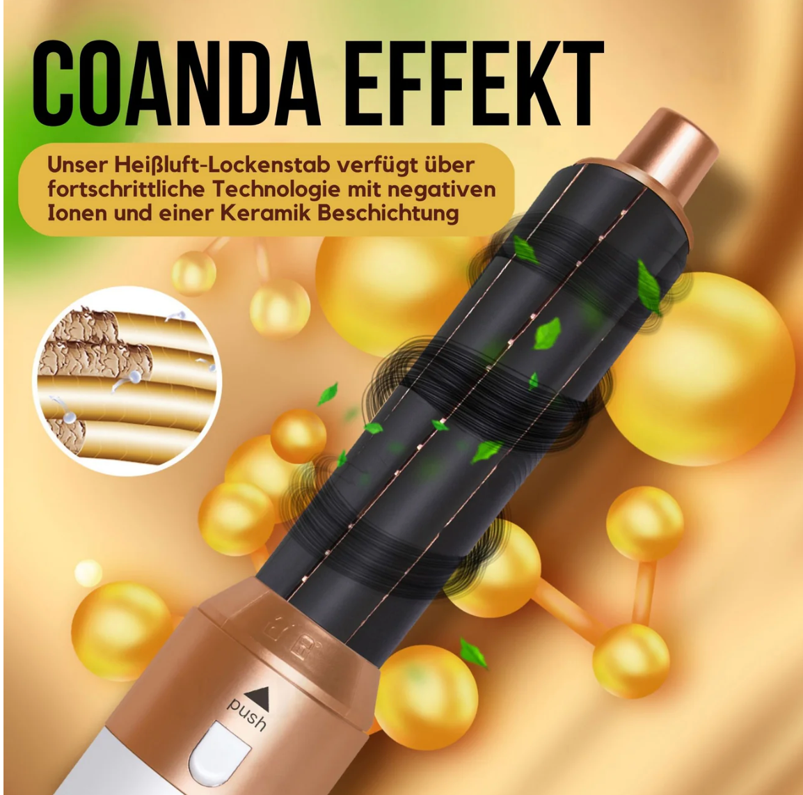 5 in 1 Hairstyler | Locken, Glätten & Trocknen mit Coanda Effekt